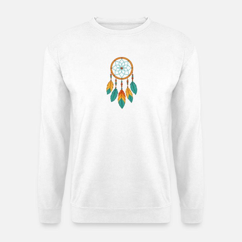 Traumfänger  - Unisex Pullover - Weiß