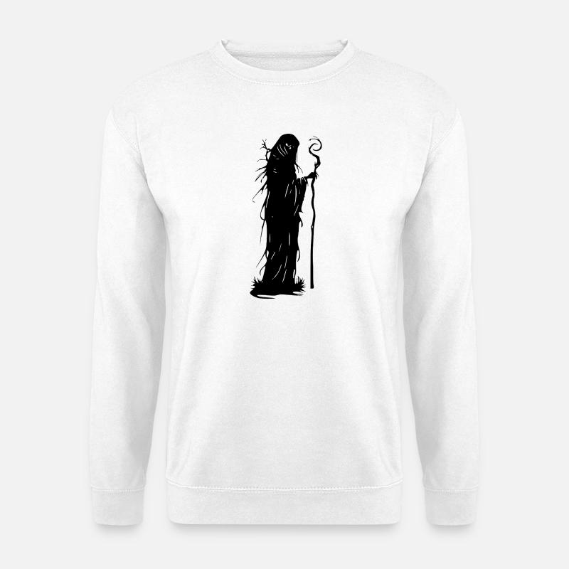 Banshee Silhouette - Unisex Sweatshirt - white