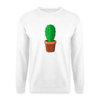 cactus - Unisex Sweatshirt - white - Front