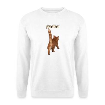 Gadse - Unisex Pullover - Weiß - Vorne - Alina (178cm) & Michal (187cm)