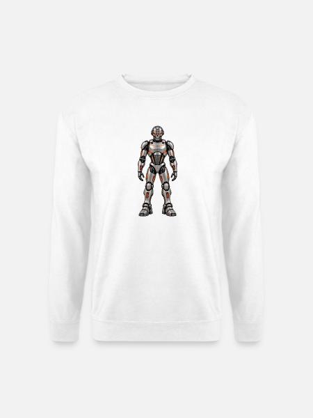 AJ-163 Vollkörper - Unisex Pullover - Weiß