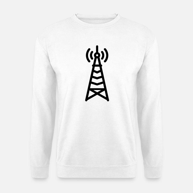 Radioturm - Unisex Pullover - Weiß