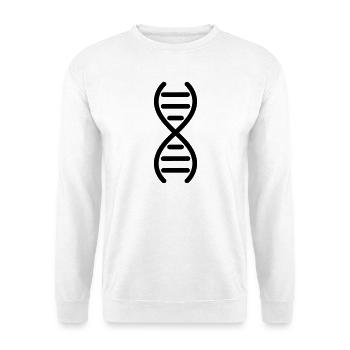 DNA-DNA-Doppelhelix - Unisex Pullover - Weiß - Vorne