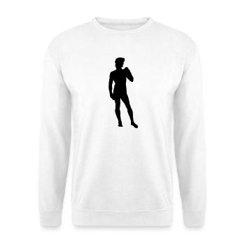 My new friend - Unisex Sweatshirt - white - Front