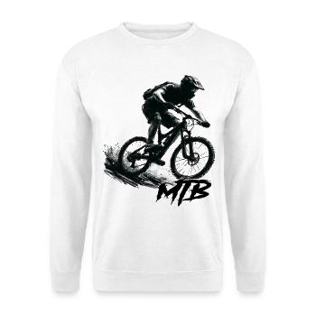 Mtb - Unisex Sweatshirt - white - Front