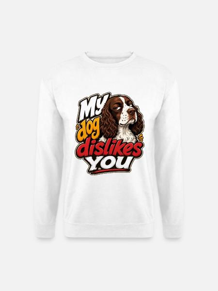 Englischer Springer-Spaniel - Unisex Pullover - Weiß