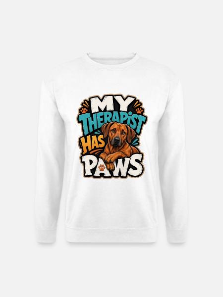 Rhodesian Dog - Unisex Pullover - Weiß