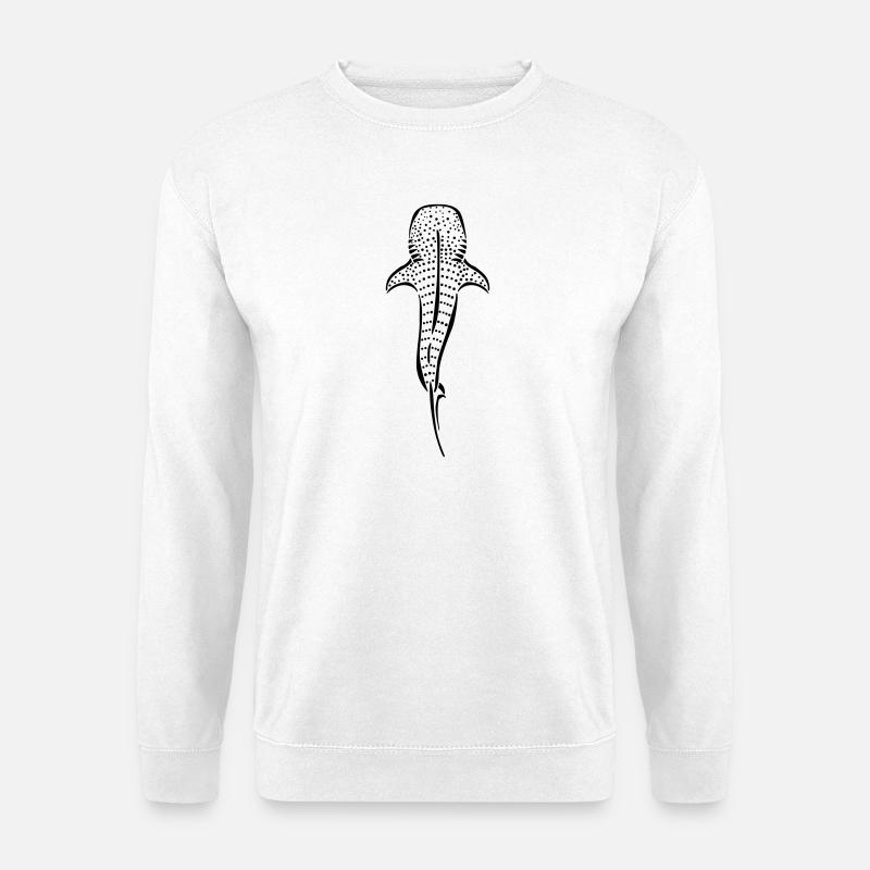 whaleshark - Unisex Pullover - Weiß