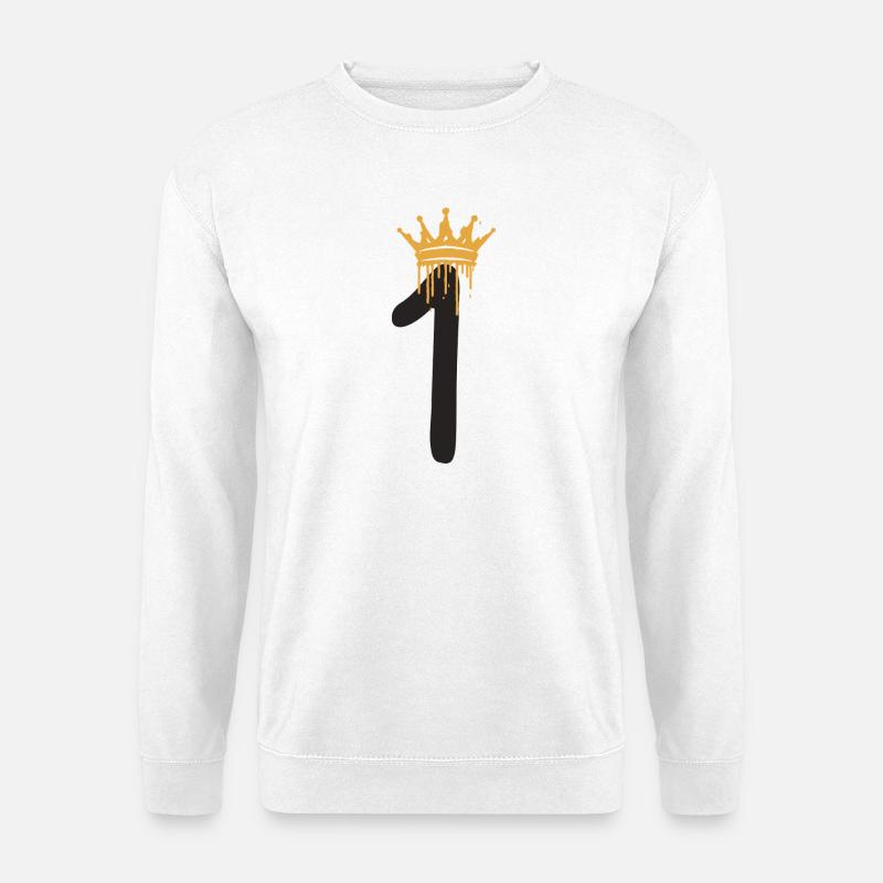 1 - Unisex Pullover - Weiß