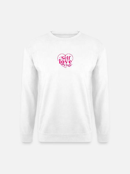 Selbstliebe-Club - Unisex Pullover - Weiß