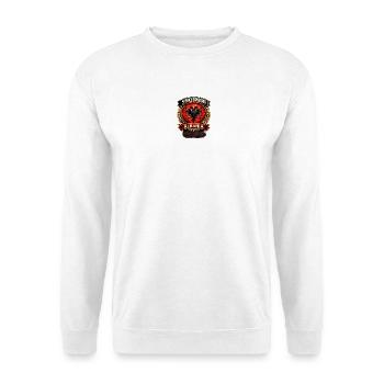 Albanien Adler Emblem - Unisex Pullover - Weiß - Vorne