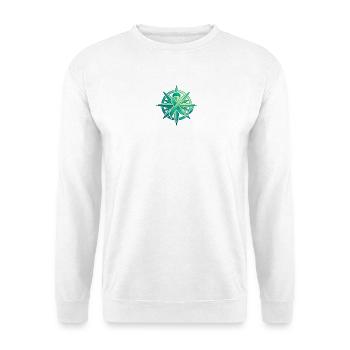 BTSC | Mental Awareness Star - Unisex Pullover - Weiß - Vorne - Alina (178cm) & Michal (187cm)