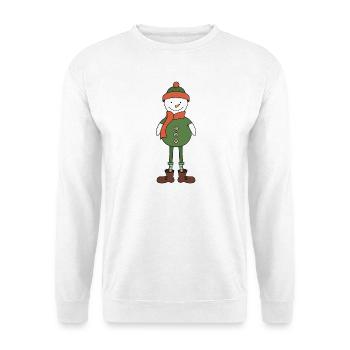 Cool Snowman - Unisex Sweatshirt - white - Front