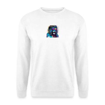 Leone Neon Glasses - Unisex Sweatshirt - white - Front
