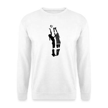 volleyball - Unisex Sweatshirt - white - Front