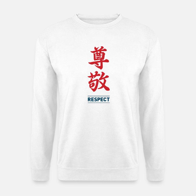 Respekt 2 - Unisex Pullover - Weiß