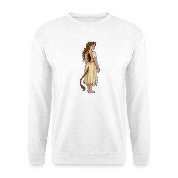 Waldhirsch - Unisex Pullover - Weiß - Vorne