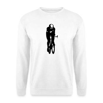 Racer - Unisex Sweatshirt - white - Front