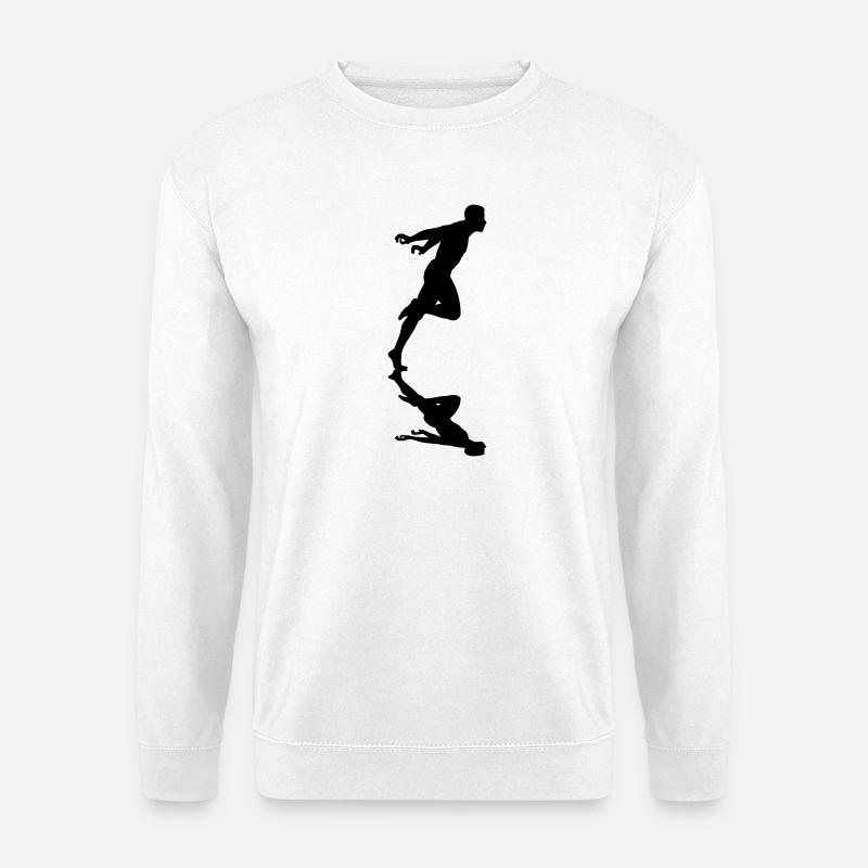 Läufer - Unisex Pullover - Weiß