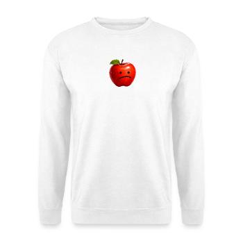Fruit policy - Apple - Unisex Sweatshirt - white - Front