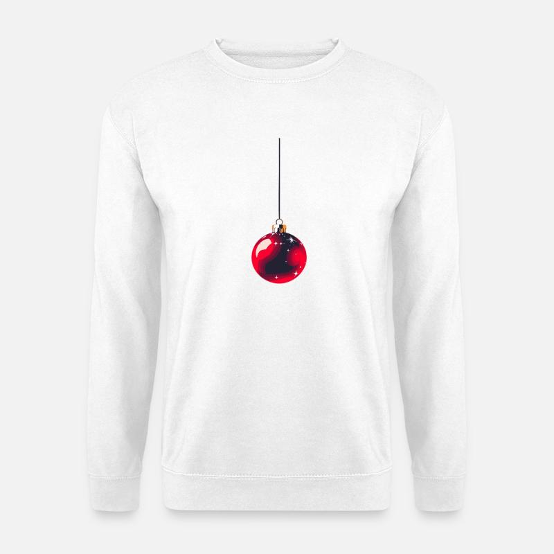 Galaxy-Weihnachtsschmuck - Unisex Pullover - Weiß