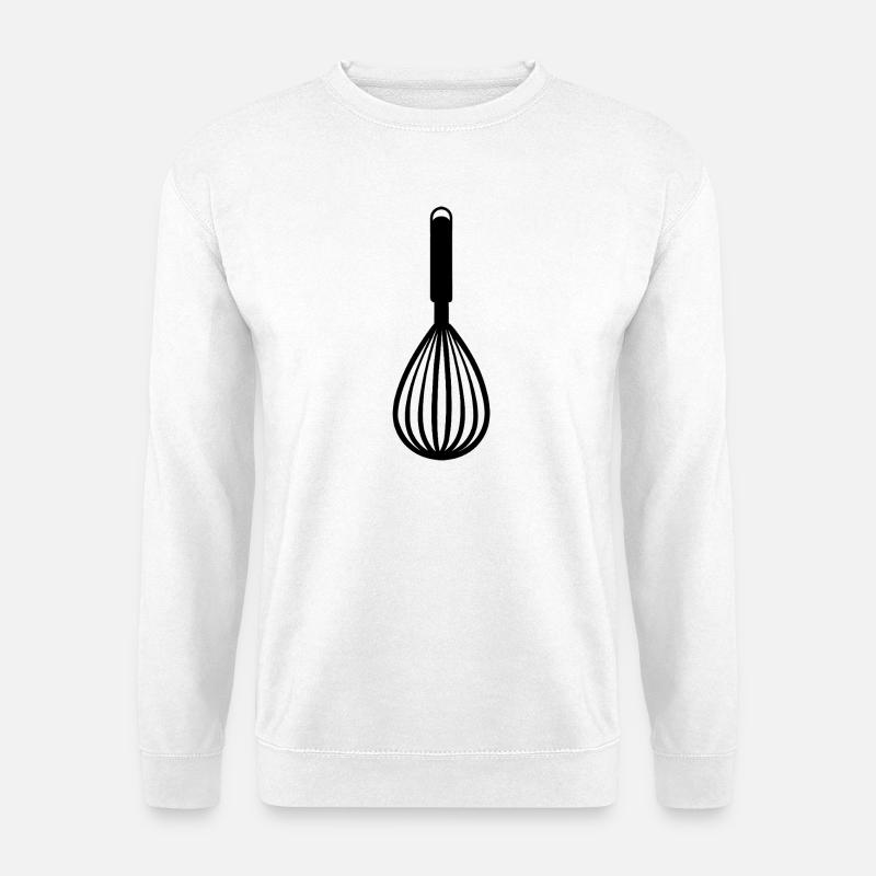 Kitchen Whisk - Unisex Sweatshirt - white