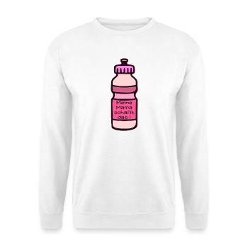 MAMA SPORT MOTIVATION - Unisex Pullover - Weiß - Vorne