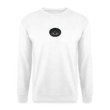 Vortex Grid Wormhole - Unisex Sweatshirt - white - Front