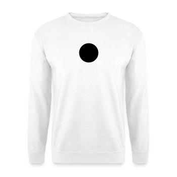 Blau-grüner Globus - Unisex Pullover - Weiß - Vorne