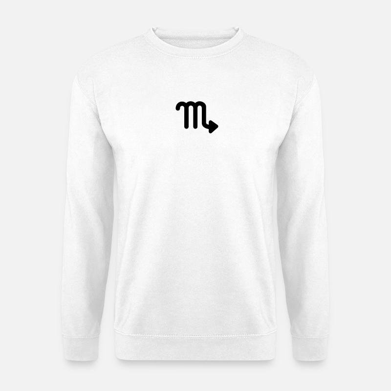 Skorpion - Unisex Pullover - Weiß