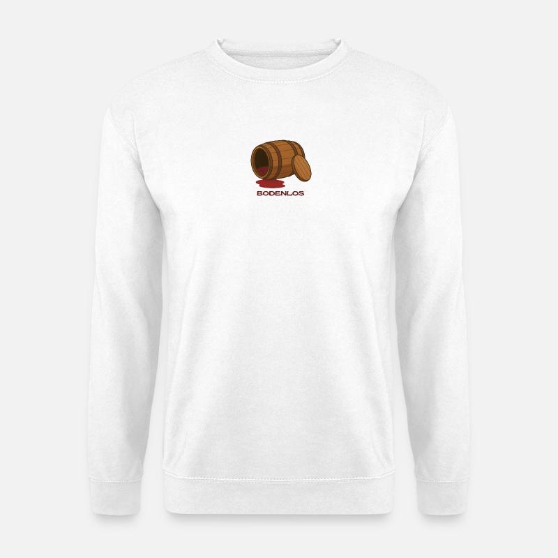 BODENLOS - Unisex Pullover - Weiß