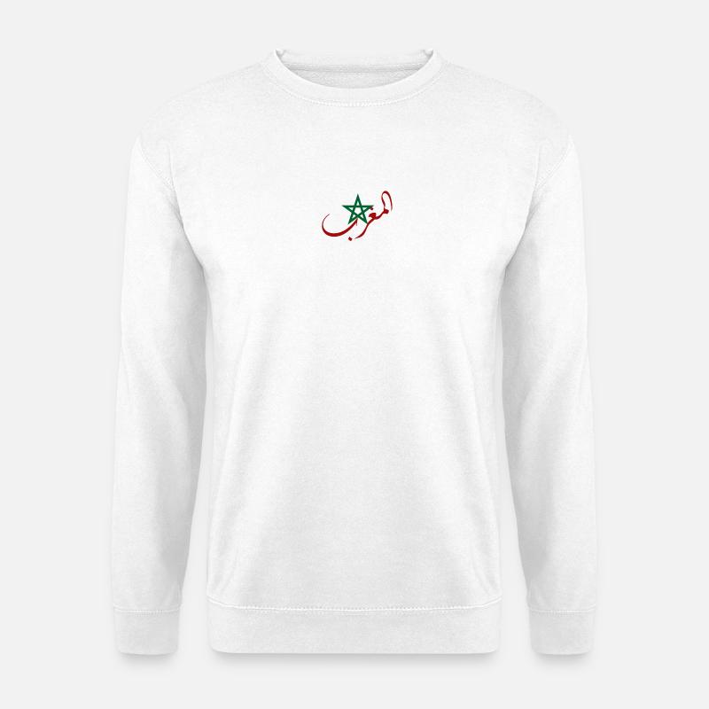 Morocco - Unisex Sweatshirt - white