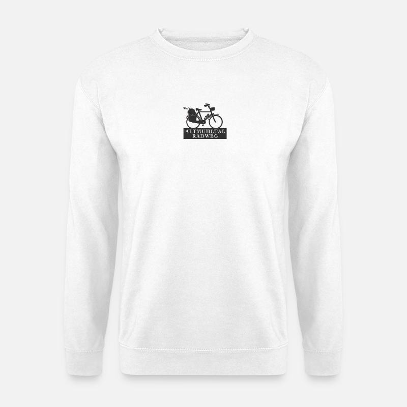 Altmühltal Radweg - Unisex Pullover - Weiß