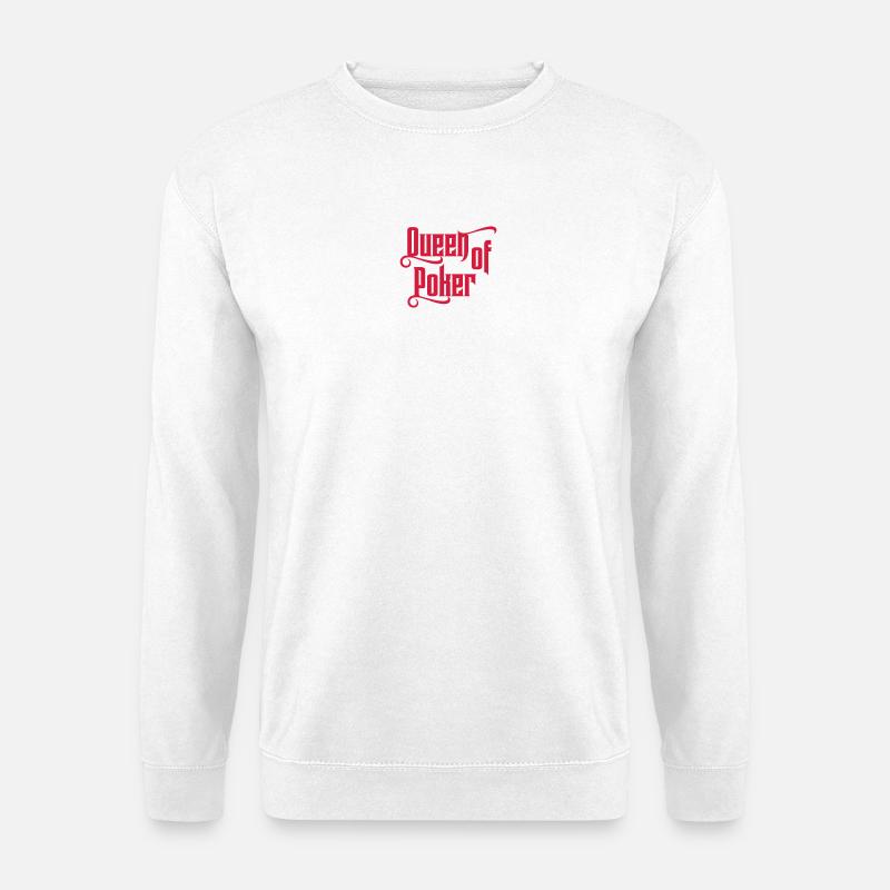 Poker - Unisex Pullover - Weiß