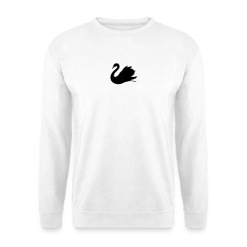 Cygne - Sweat-shirt Unisexe - blanc - Devant