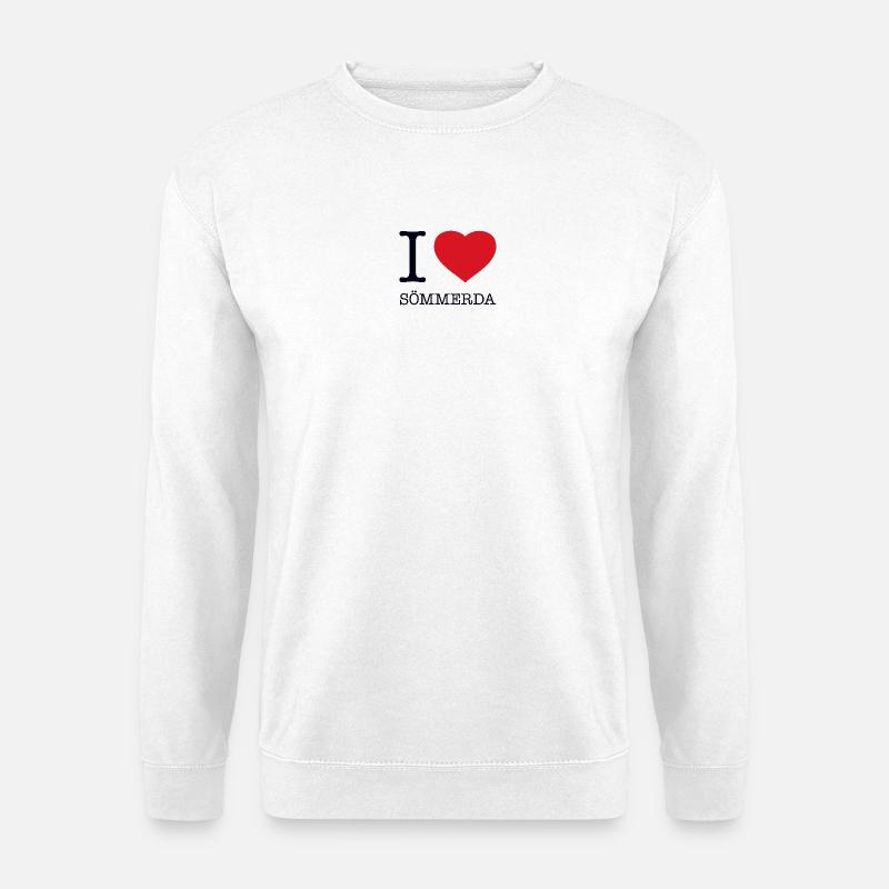 I LOVE SÖMMERDA - Unisex Pullover - Weiß