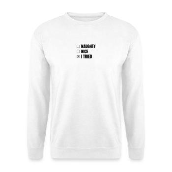 Weihnachten - Unisex Pullover - Weiß - Vorne
