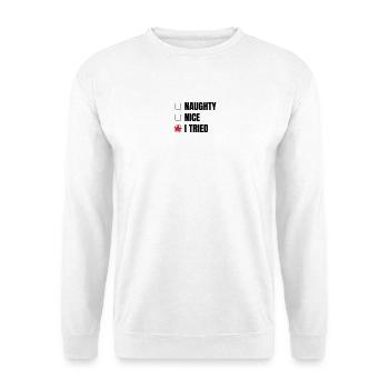 Noël - Sweat-shirt Unisexe - blanc - Devant