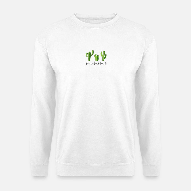 Kaktus - Unisex Pullover - Weiß