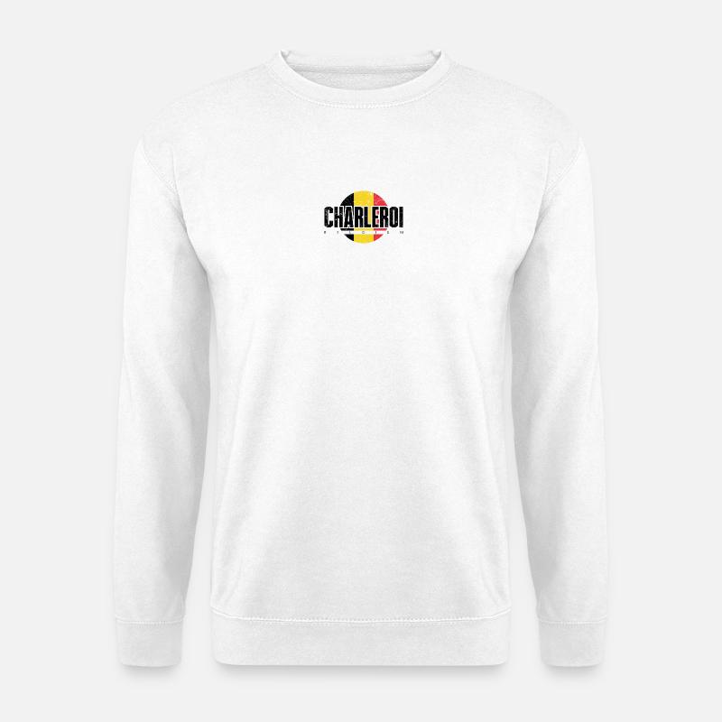 T E Abstract Emblem - Unisex Sweatshirt - white