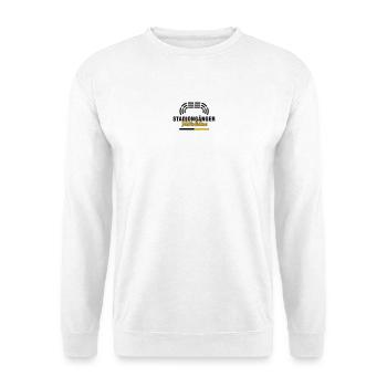 Südtribüne Dortmund Stadiongänger – Fußall Fan - Unisex Pullover - Weiß - Vorne