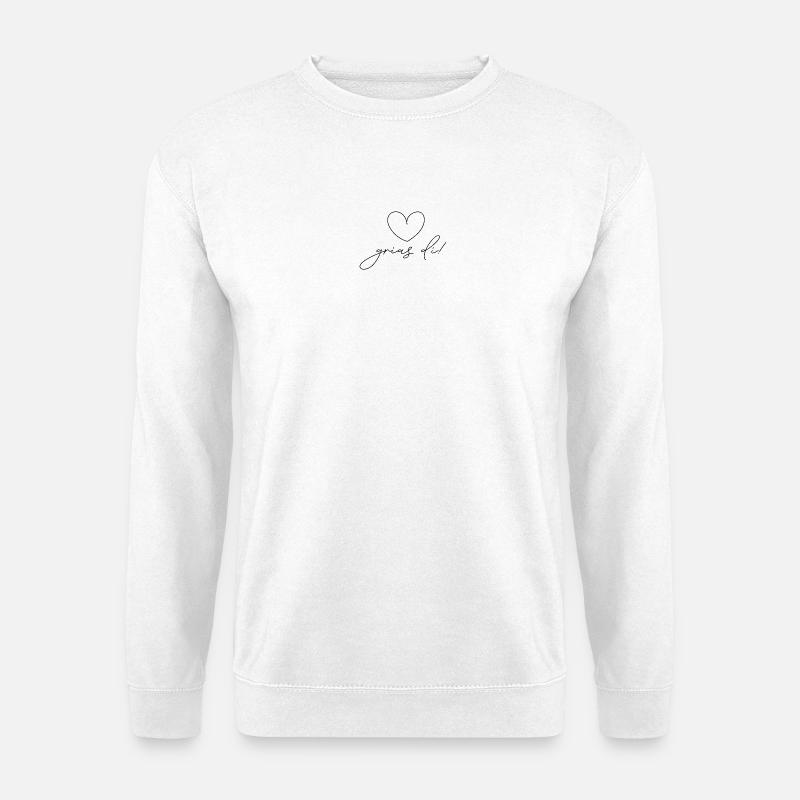 grias di!  - Unisex Pullover - Weiß
