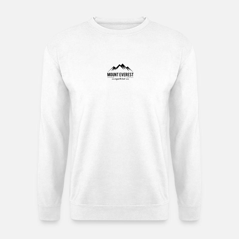Mount Everest Beyond the Limit - Unisex Sweatshirt - white