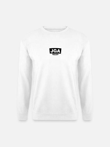 Bachelor Party Crew - Emblem - Unisex Sweatshirt - white