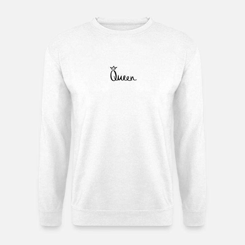 Queen - Unisex Pullover - Weiß