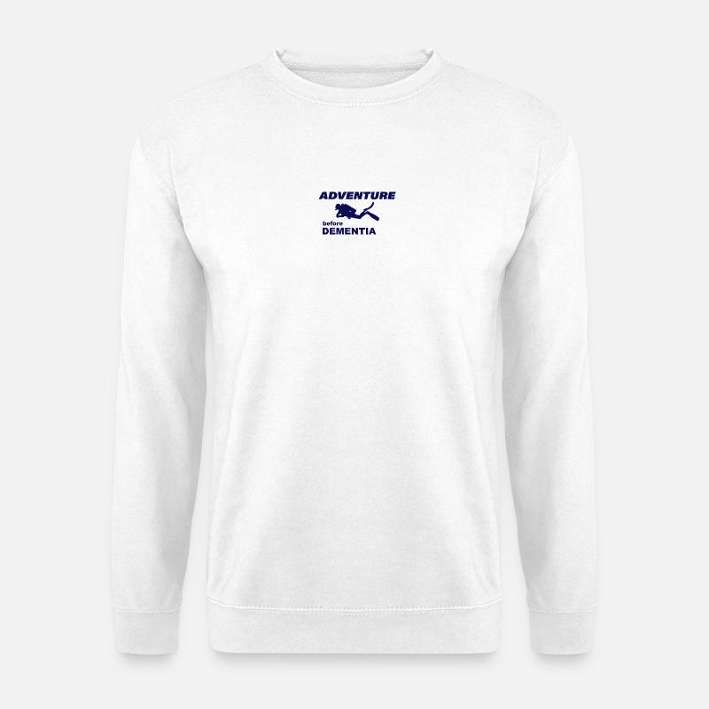 DIVING ADVENTURE - Unisex Pullover - Weiß