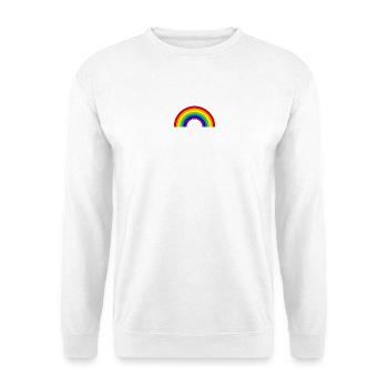regenbogen - Unisex Pullover - Weiß - Vorne