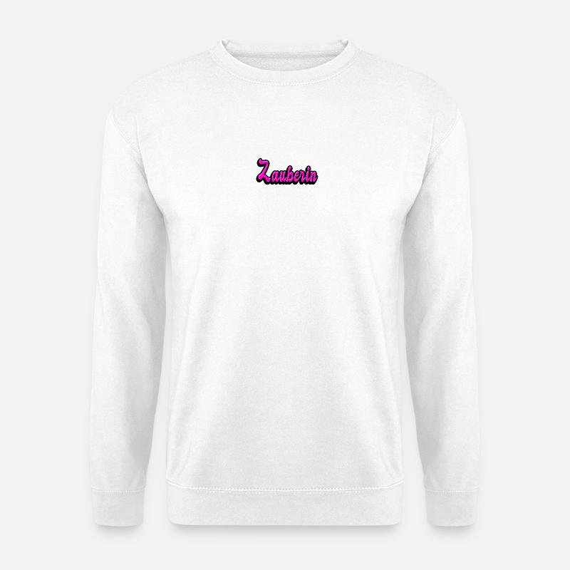 Zauberin Design - Unisex Pullover - Weiß