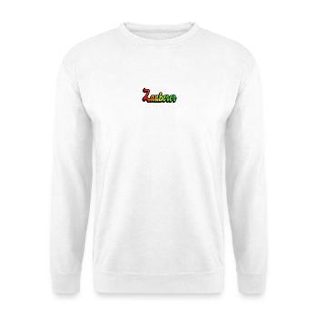 Zauberer Regenbogen Design - Unisex Pullover - Weiß - Vorne