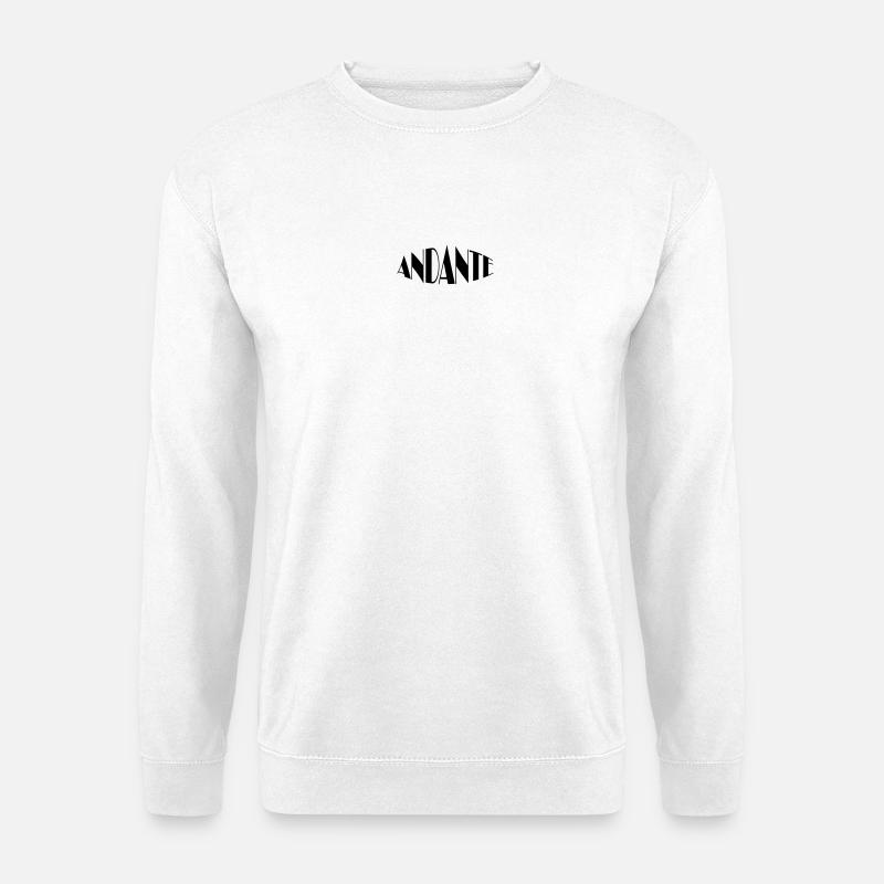 ANDANTE - Unisex Pullover - Weiß